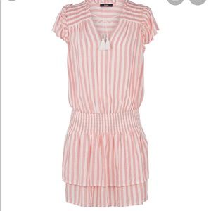 Paige striped smocked dress